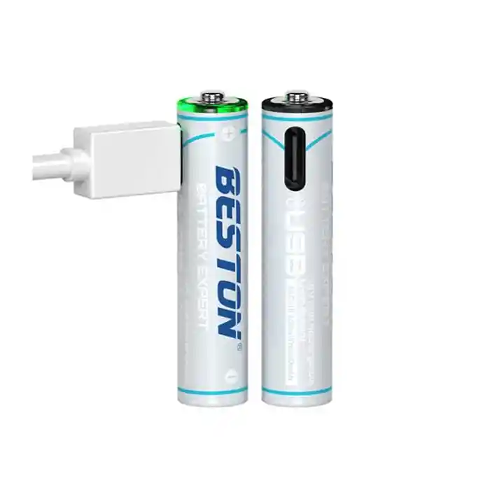 Beston AAA Lithium USB-C Rechargeable Battery 660mWh 4PCS 1.5V (Type-C Port)